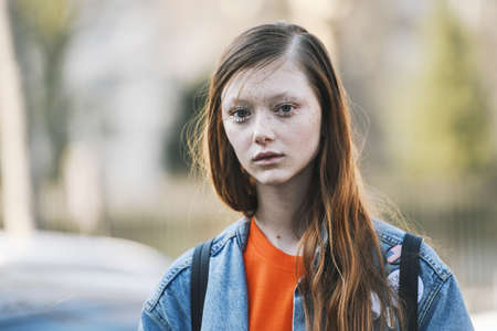 Paris, France - February 27, 2019: Street style outfit -  Model after a fashion show during Paris Fashion Week - PFWFW19のeditorial素材