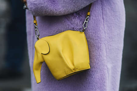 Paris, France - March 05, 2019: Street style appearance during Paris Fashion Week - PFWFW19のeditorial素材