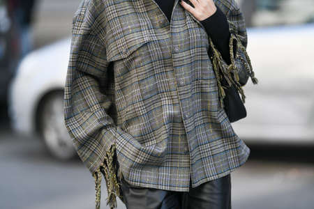Street style outfit - clothing and accesoriesの写真素材