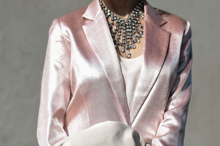 Street style outfit - clothing and accesoriesの写真素材
