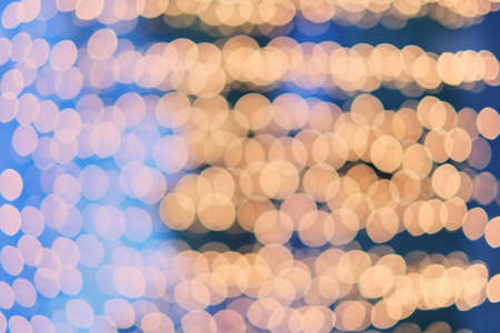 Orange bokeh backgroundの写真素材