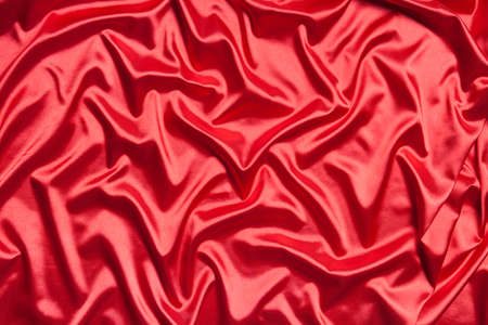 Abstract red silk or satin background