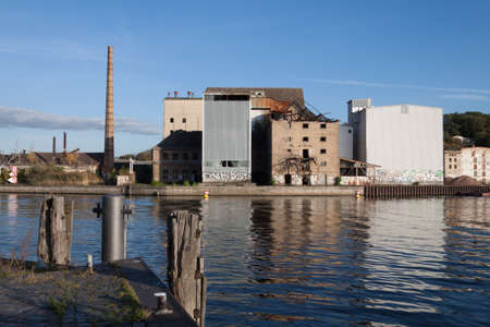 Speicherstadt in Potsdam on the Havelのeditorial素材