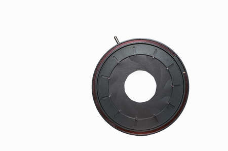 Aperture isolated on a white background
