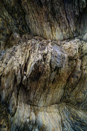 Colorful  rock with beautiful cracked surface.の写真素材