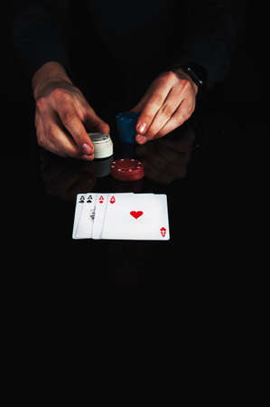 Gambling good or bad? play cards bet on horses or play poker for a night.