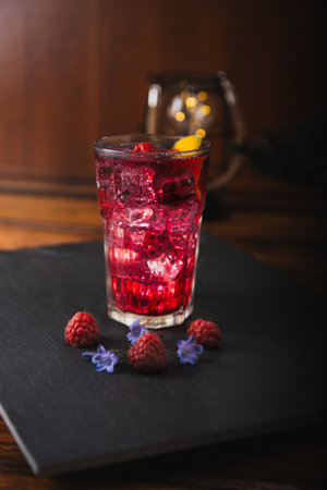 it's the weekend now it's time for a drink. et is needed after a week of hard work, you need a drink. good drinks with fruit at your disposalの写真素材