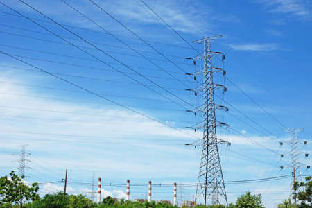 Power Transmission Line Tower 