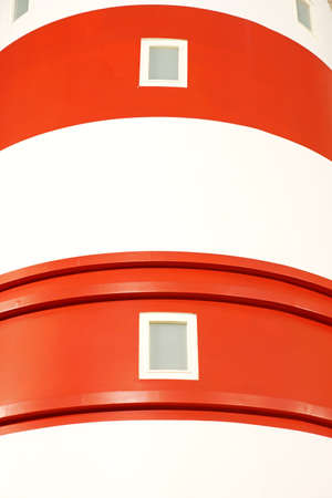  Windows on the tower at an amusement park の写真素材