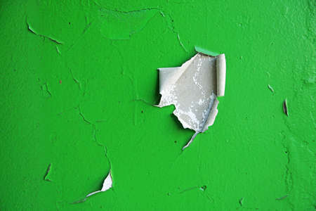 Peeling painted wallの写真素材