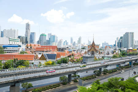 Cityscape of Bangkok,Thailand の写真素材