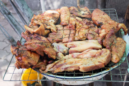Grilled pork - Thailand street food