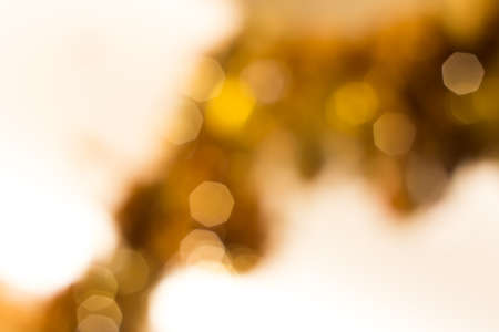 Defocused of Real bokeh as abstract background