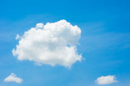 Clouds on blue skyの写真素材