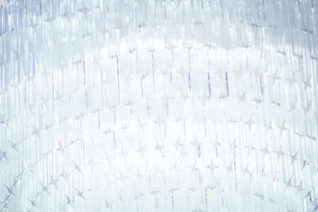 Abstract Golden crystal chandelier as abstract background  - Cool tone