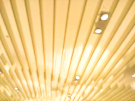 Abstract blurry ceiling backgroundの写真素材