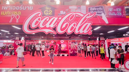 Bangkok, THAILAND - 29 JULY 2017: Coke Street Food 2017 ,  29-30 JULY 2017 at Queen Sirikit National Convention Centerのeditorial素材