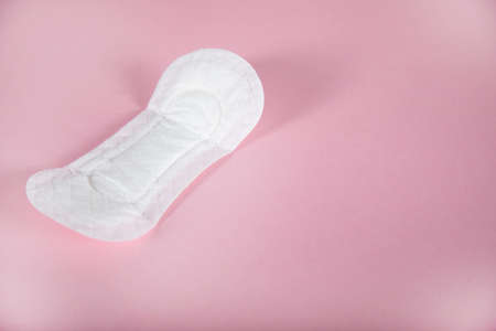 Women's everyday pad on the pink background