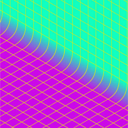 composition of abstract color lines on a white background.Vector 
