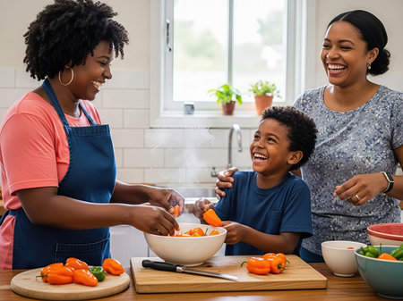 Seamless gradient background displays soft pastel tones and subtle texture, creating a calm modern visual aestheticの素材