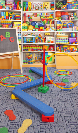 sport's room for chidrenの写真素材