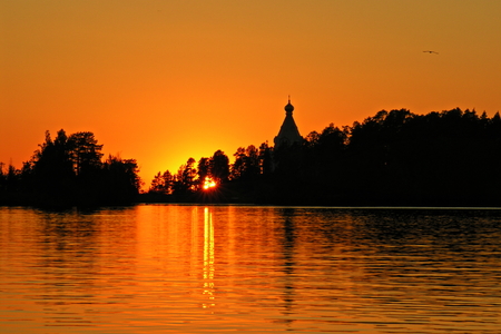 Savior-Transfiguration Valaam Monasteryの写真素材