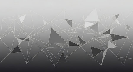 Abstract low poly background. triangulated texture. Design 3d. Polygonal geometrical patternの素材