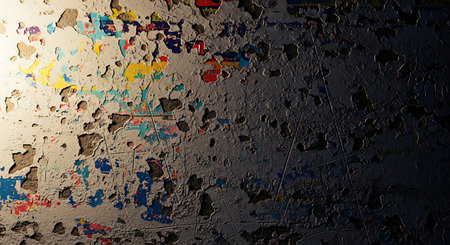 grunge wall texture, highly detailed textured background with space for your projectsの素材