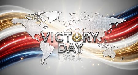 Vector illustration of a background for World Youth Day. The concept of the international youth dayの素材