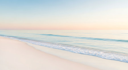 Beautiful tropical beach sea and sand for background - Vintage Filter and Boost up color Processingの素材