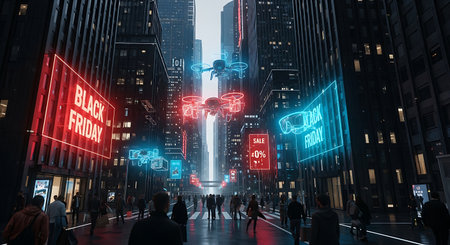 s Square, featured with Broadway Theaters and huge number of LED signs, is a symbol of New York City and the United States.の素材