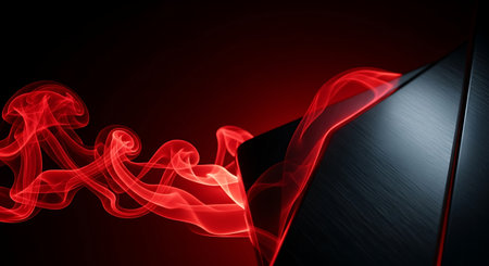 Red smoke abstract background, Abstract red smoke background, Red smoke backgroundの素材