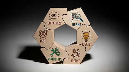 Business, Technology, Internet and network concept. Digital Marketing content planning advertising strategy concept.の素材