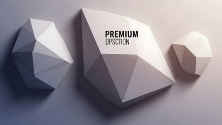Polygonal abstract background. Low poly origami style. Vector illustration.の素材