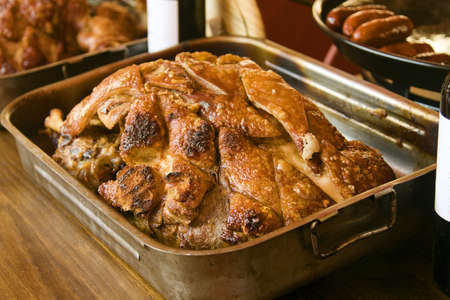 Prime rib roast beefの写真素材