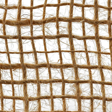 Texture background woven hemp netの写真素材