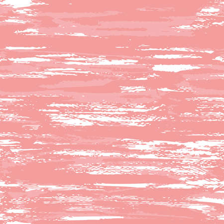 Dry brush grunge vector background texture with vertical pink brush strokes. on white background. Seamless pattern for fabric, paper, cloth wallpaper, invitations.のイラスト素材