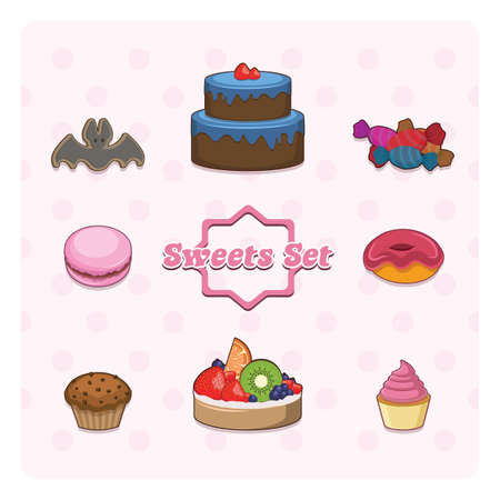 Collection of sweets