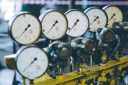 Measurement indicator scaleの写真素材