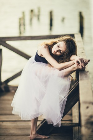 Female ballet dancerの写真素材