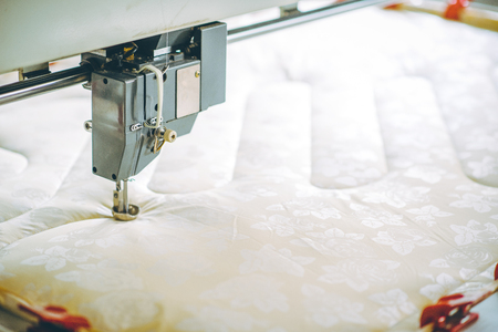 blanket factory productionの写真素材