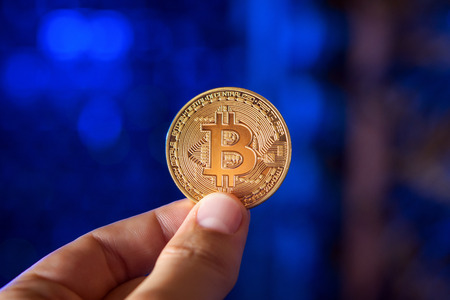 miner bitcoin cryptocurrencyの写真素材