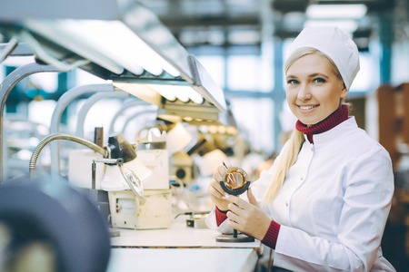 factory electronics worker