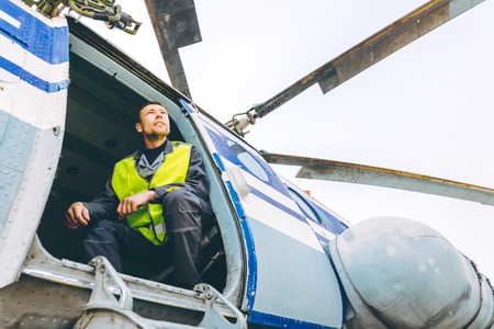 Airport worker supportの写真素材