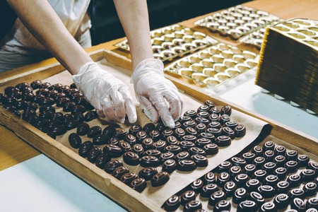 chocolate candy making