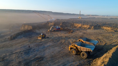 coal mining truck