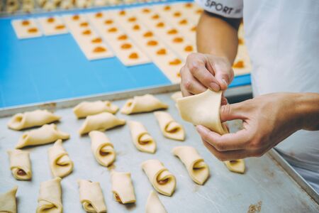 cookie making factory bakery fresh cook biscuit