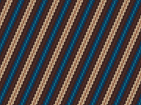 Seamless Pattern on the Wool Knitted Texture.Abstract Knitted Pattern. Seamless Background EPS availableのイラスト素材