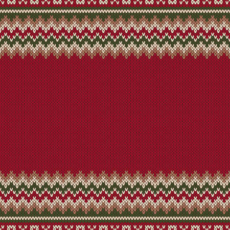 Seamless Pattern on the Wool Knitted Texture.のイラスト素材