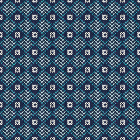 Seamless Pattern on the Wool Knitted Textureのイラスト素材